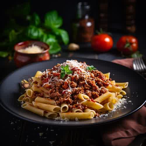 Macarrones a la Bolognesa Boloñesa