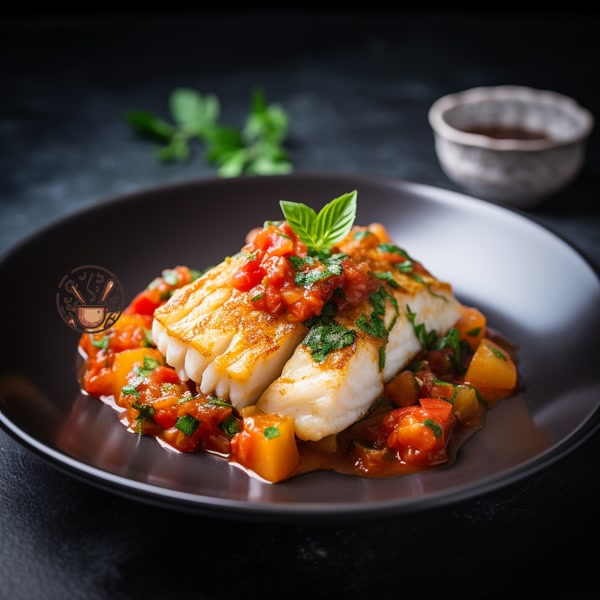 Bacalao al Horno con Verduras