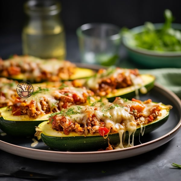 Calabacines Rellenos Gratinados