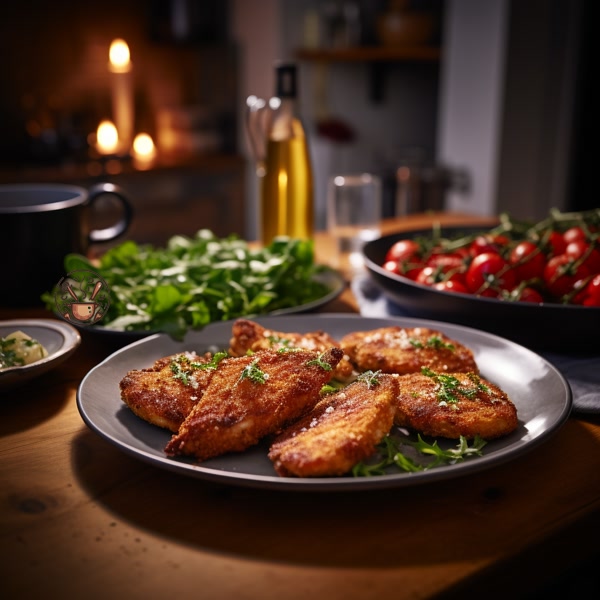 Chuletas de Cerdo a La Milanesa